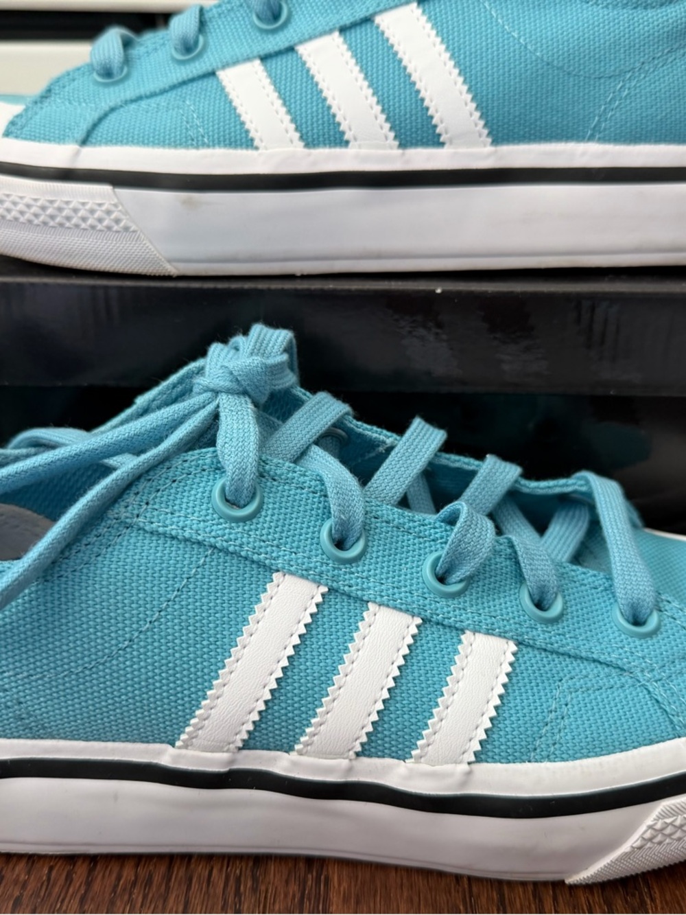 Adidas Nizza Low ADV Canvas Sneakers Size 7.5 - Picture 10 of 13